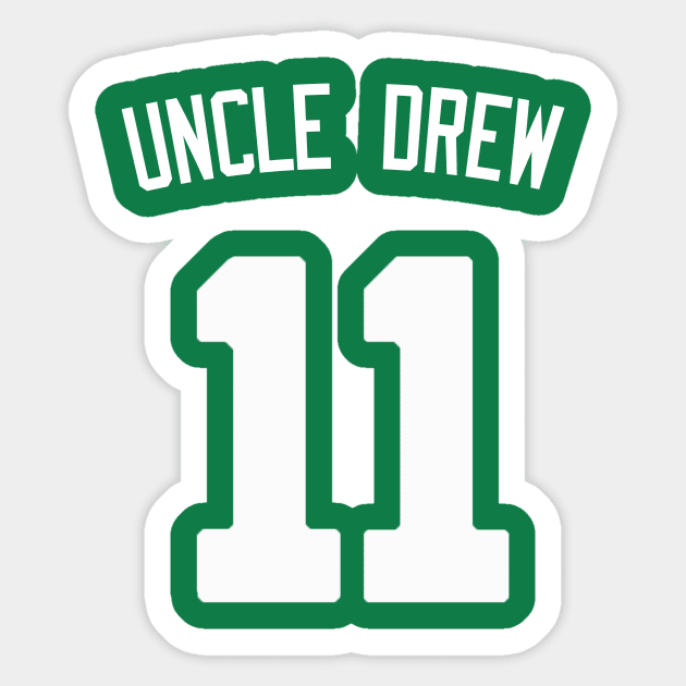 Kyrie Irving Uncle Drew Nickname Jersey Boston Celtics